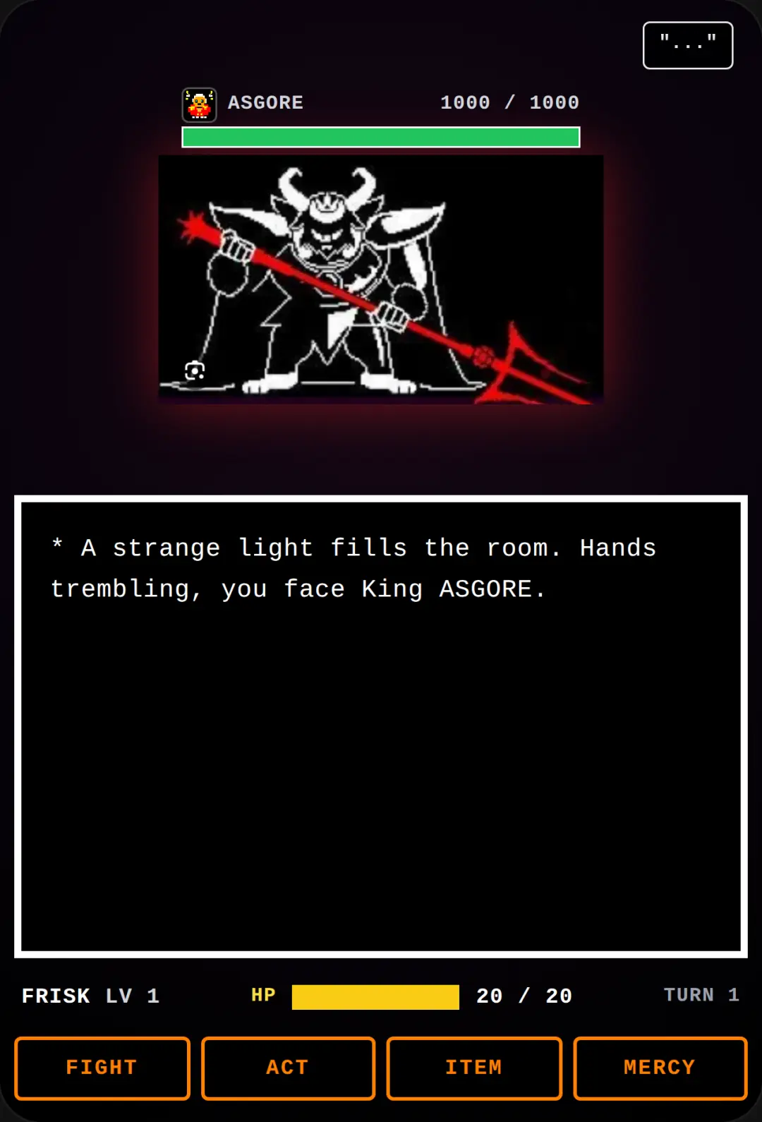 Undertale - Asgore Boss Fight cover