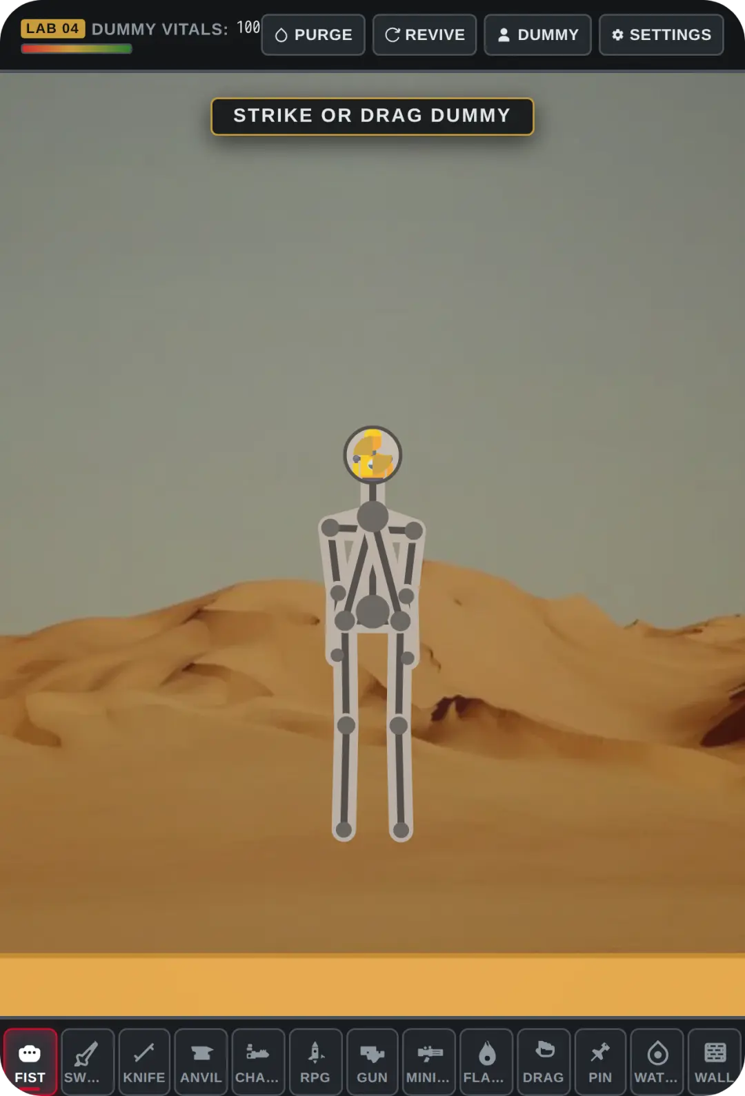 BALLISTICS LAB // HUMAN RAGDOLL SANDBOX cover