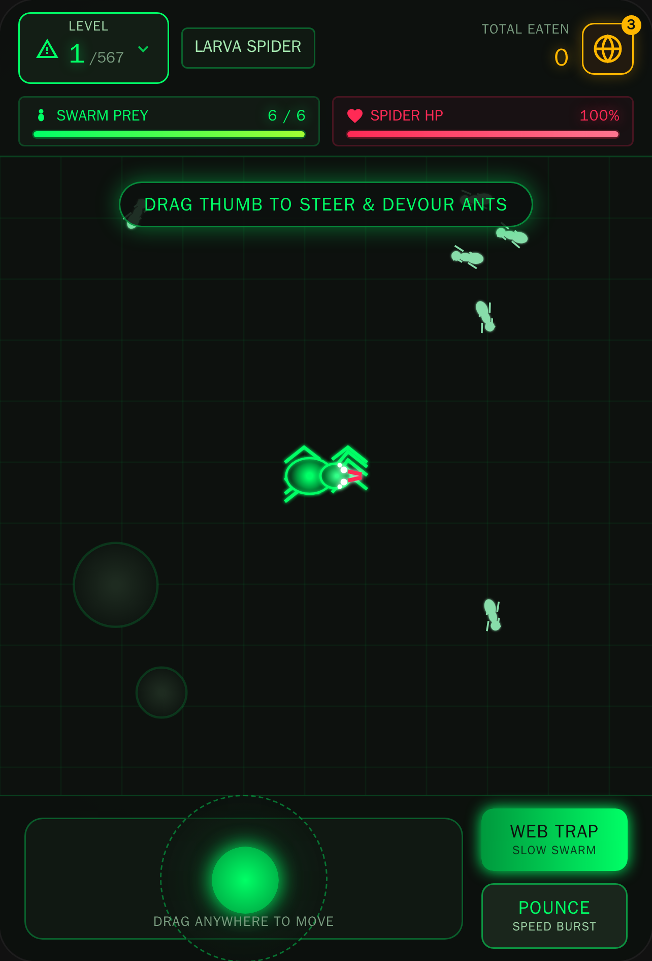 Spider Swarm Devourer: Level 1 to 567 cover