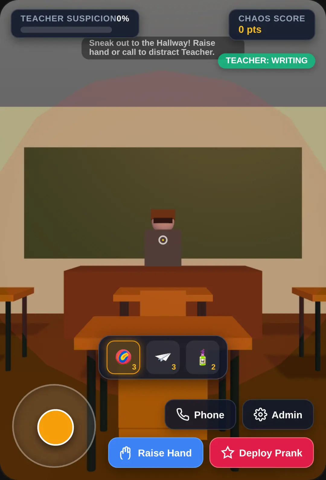 3D Classroom Prankster & Hallway Sneak cover