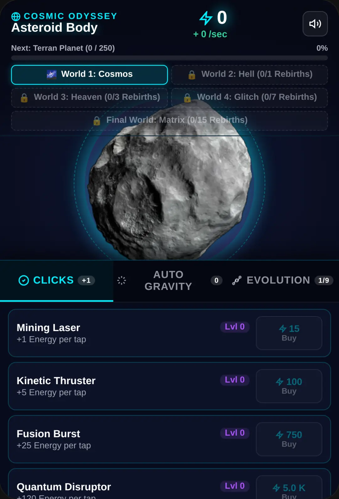 Cosmic Clicker: Celestial Evolution cover