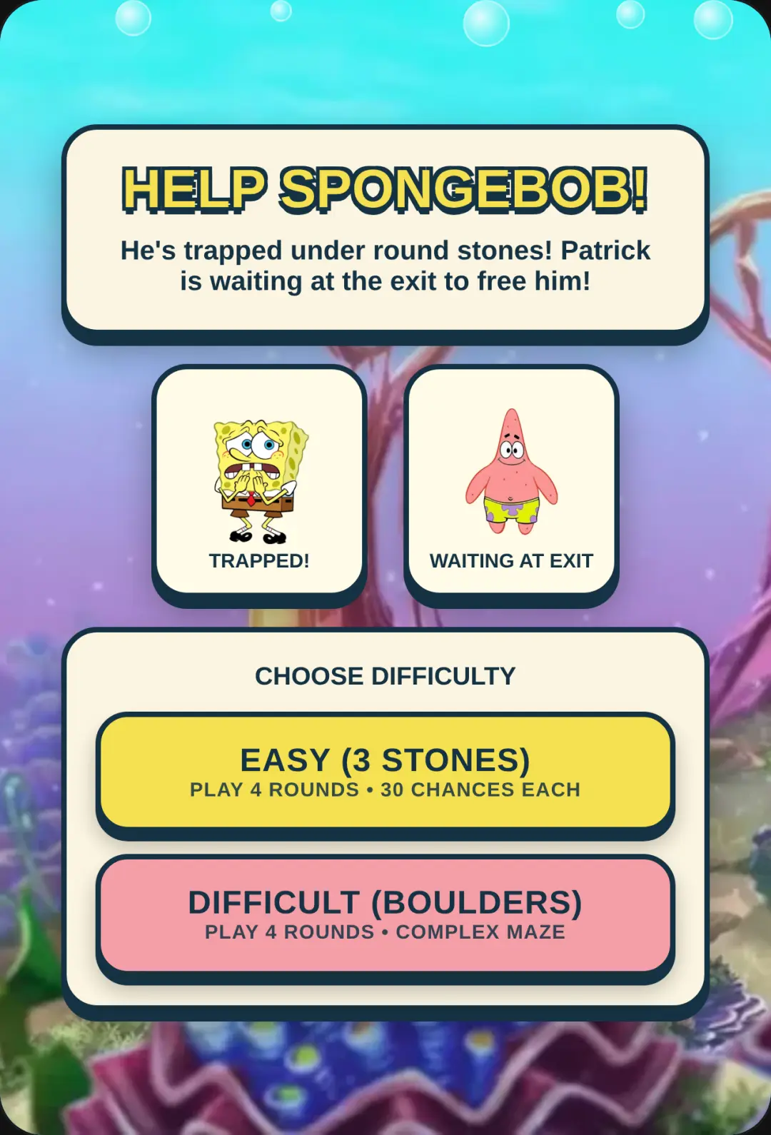 Help SpongeBob Escape cover