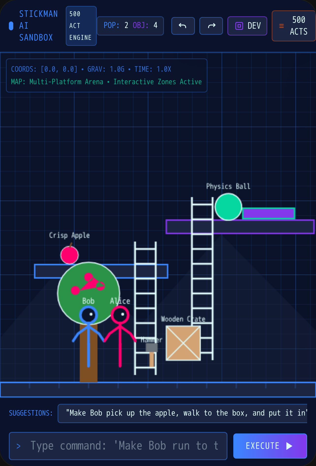 Stickman AI Sandbox cover