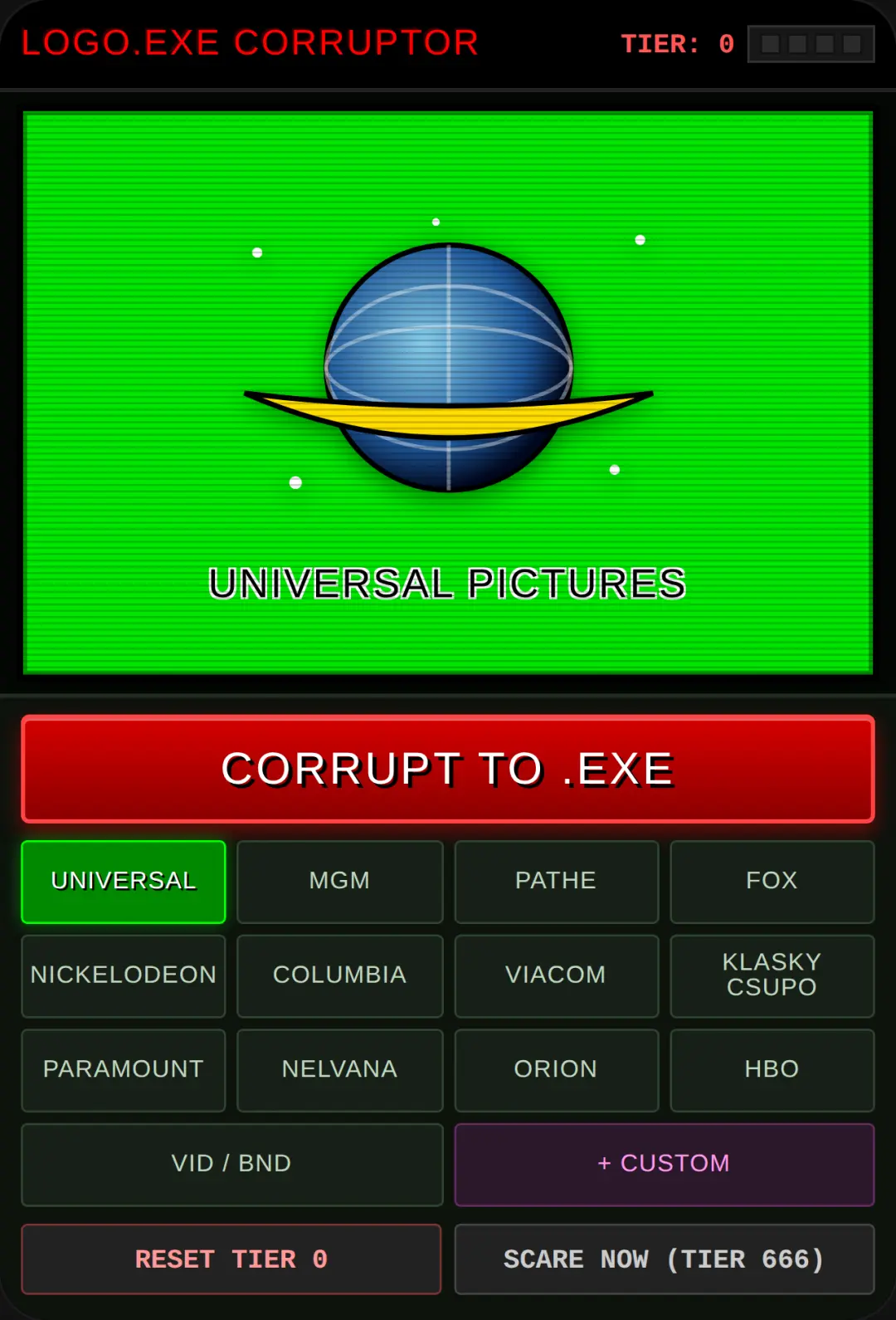 Logo.EXE Scary Soundboard cover