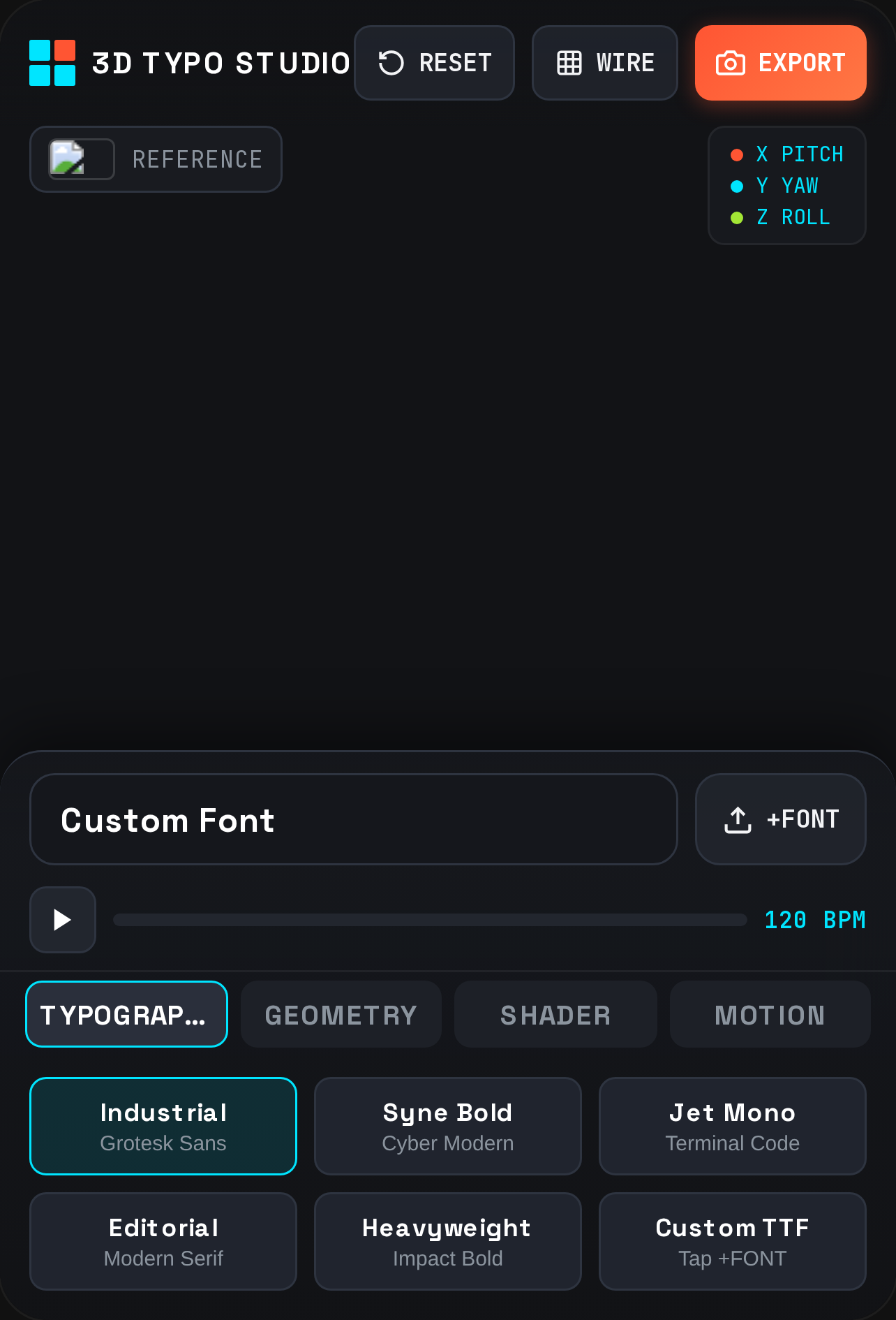 3D Custom Font Studio cover