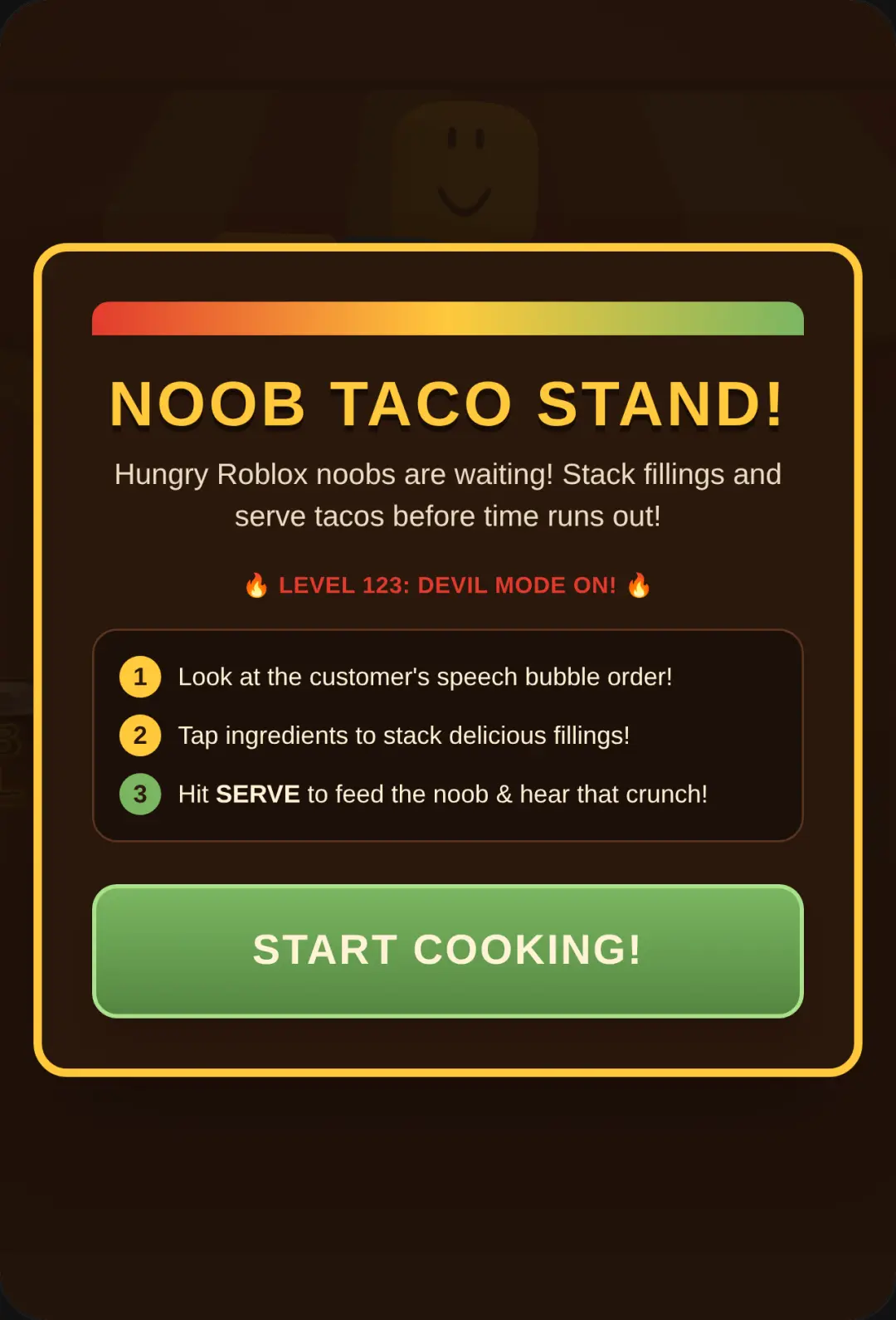 Noob Taco Stand cover