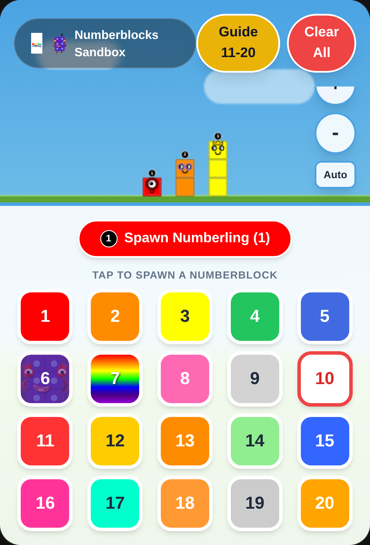 Numberblocks Sandbox cover