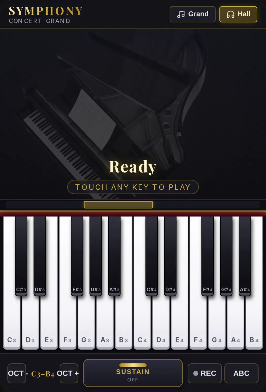 Symphony Grand Piano cover