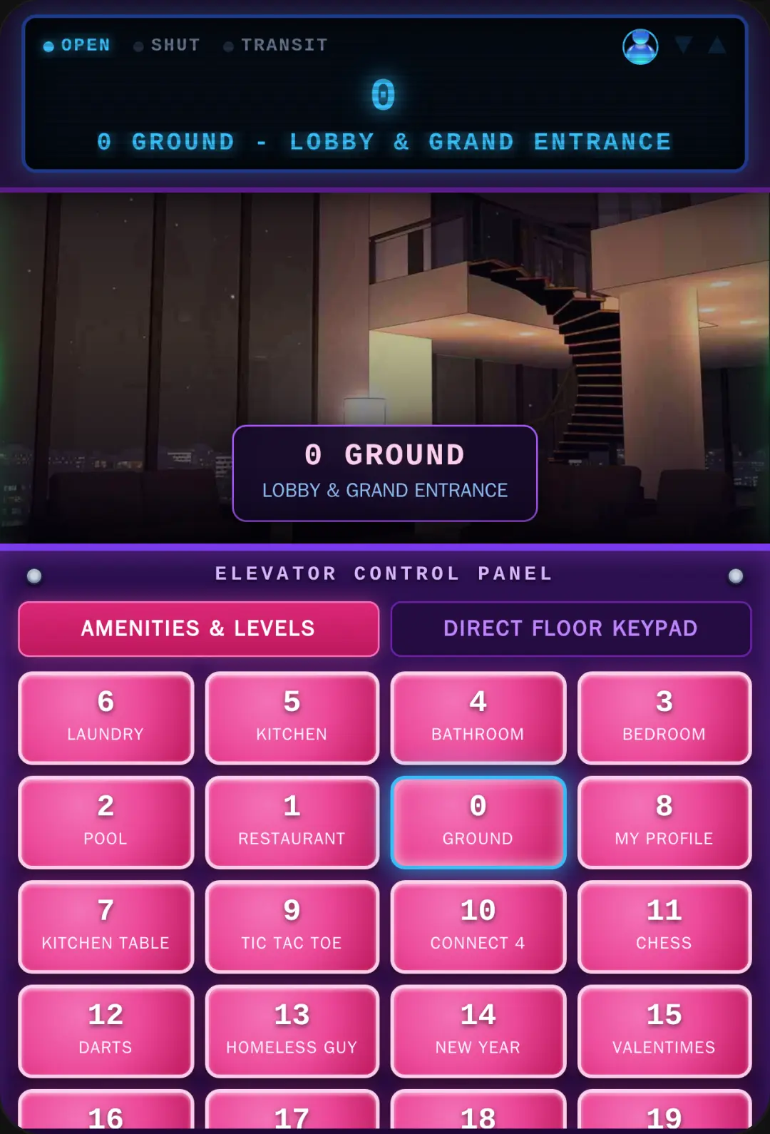 Infinite Elevator -999999999999 to 999999999999 cover