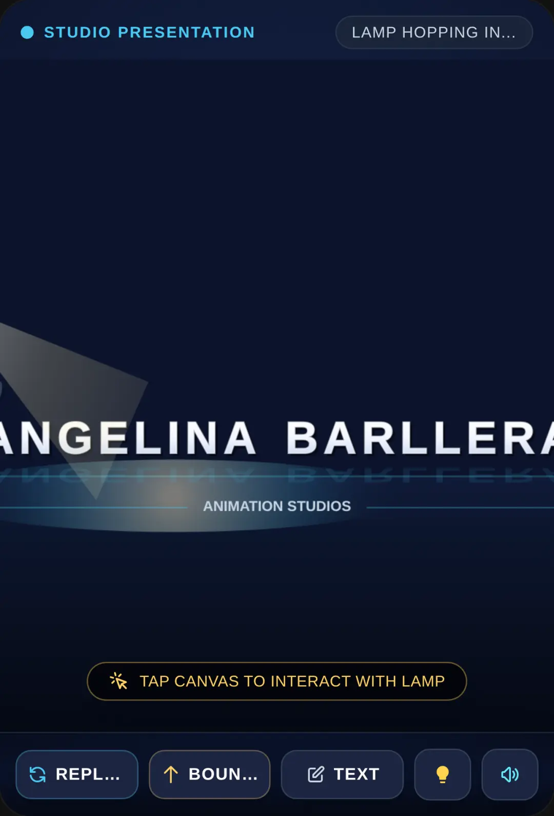 Angelina Barllera - Pixar Animation Studios Logo cover