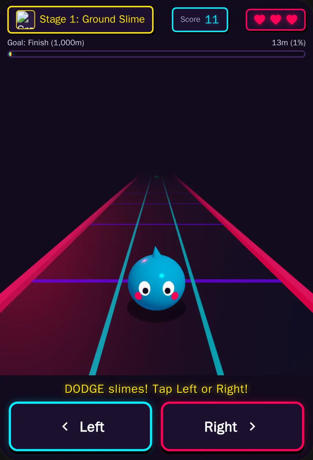 Slime Dash Dodge Slimes to the Finish cover