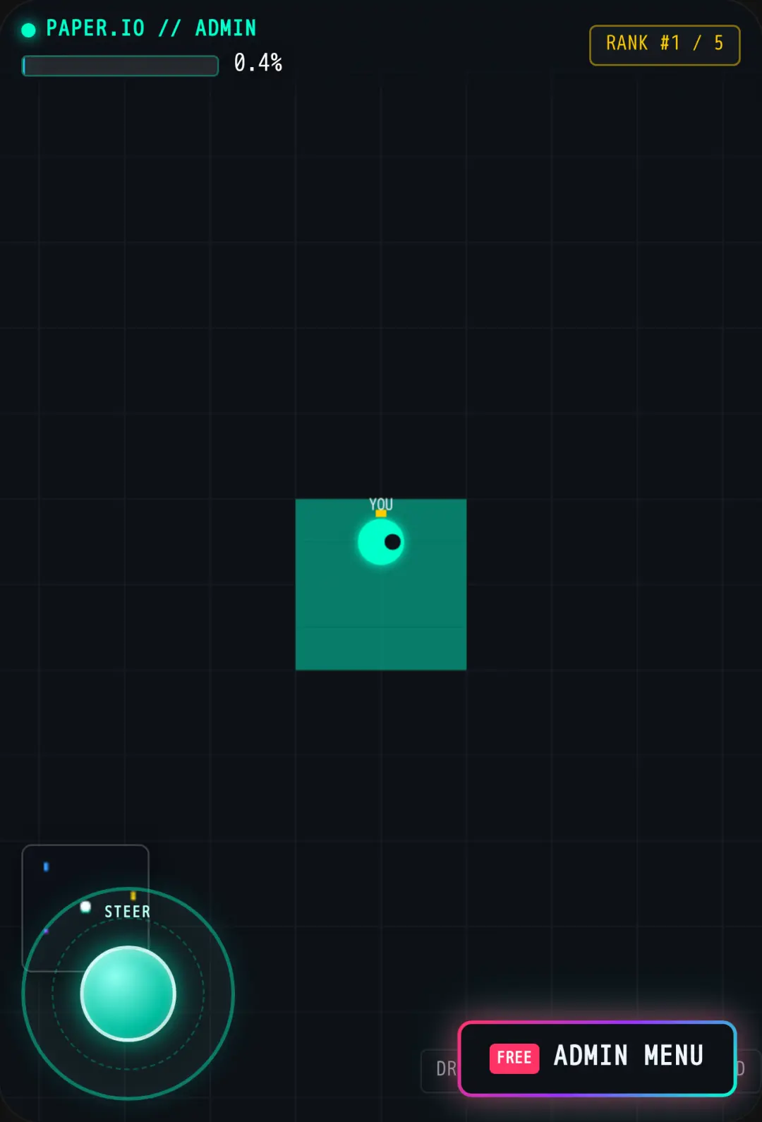 Paper.IO // ADMIN OVERRIDE cover