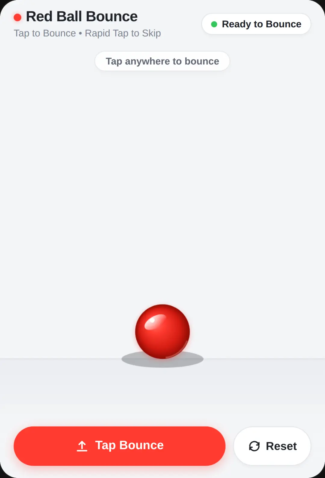 Red Ball Bounce cover