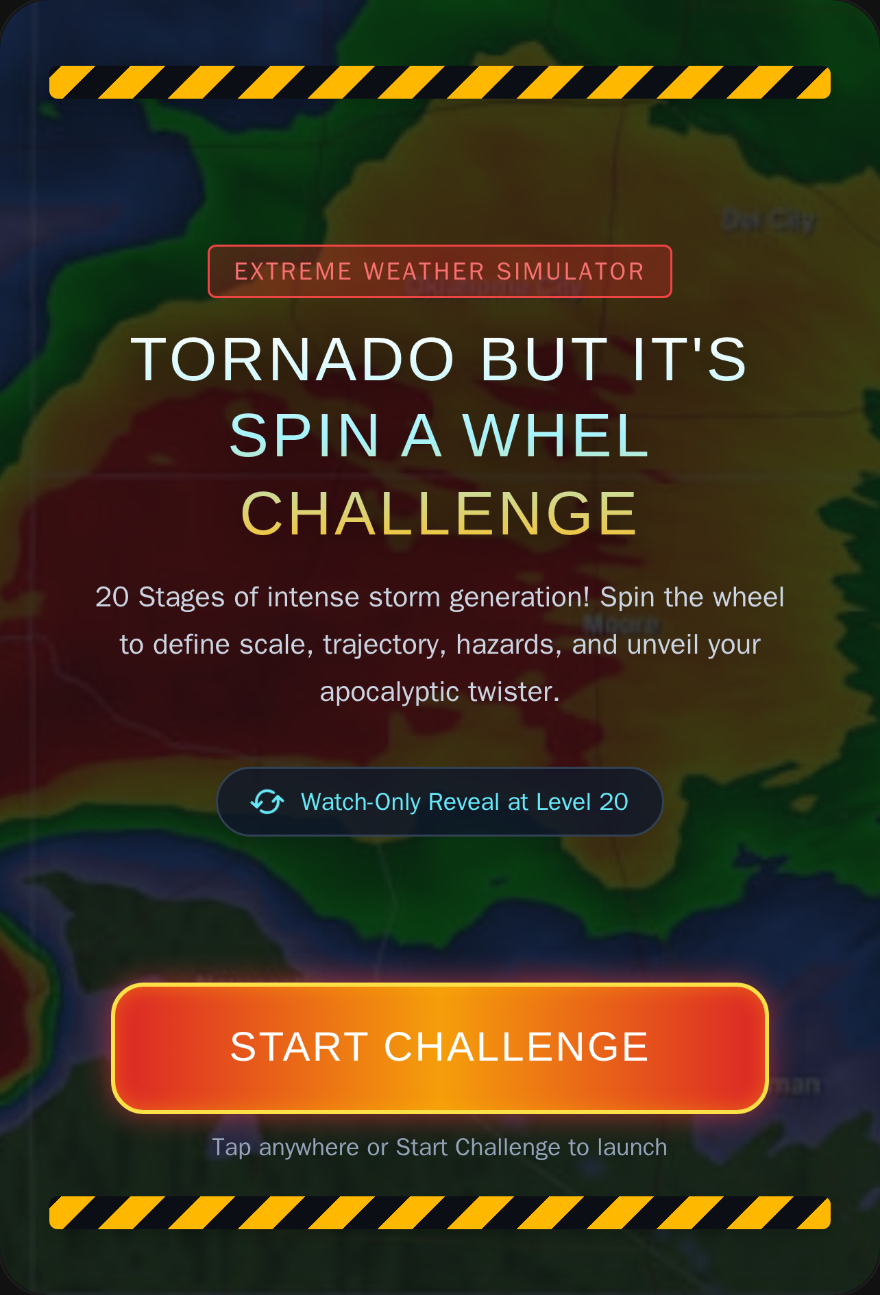 tornado but it's spin a whel challenge cover