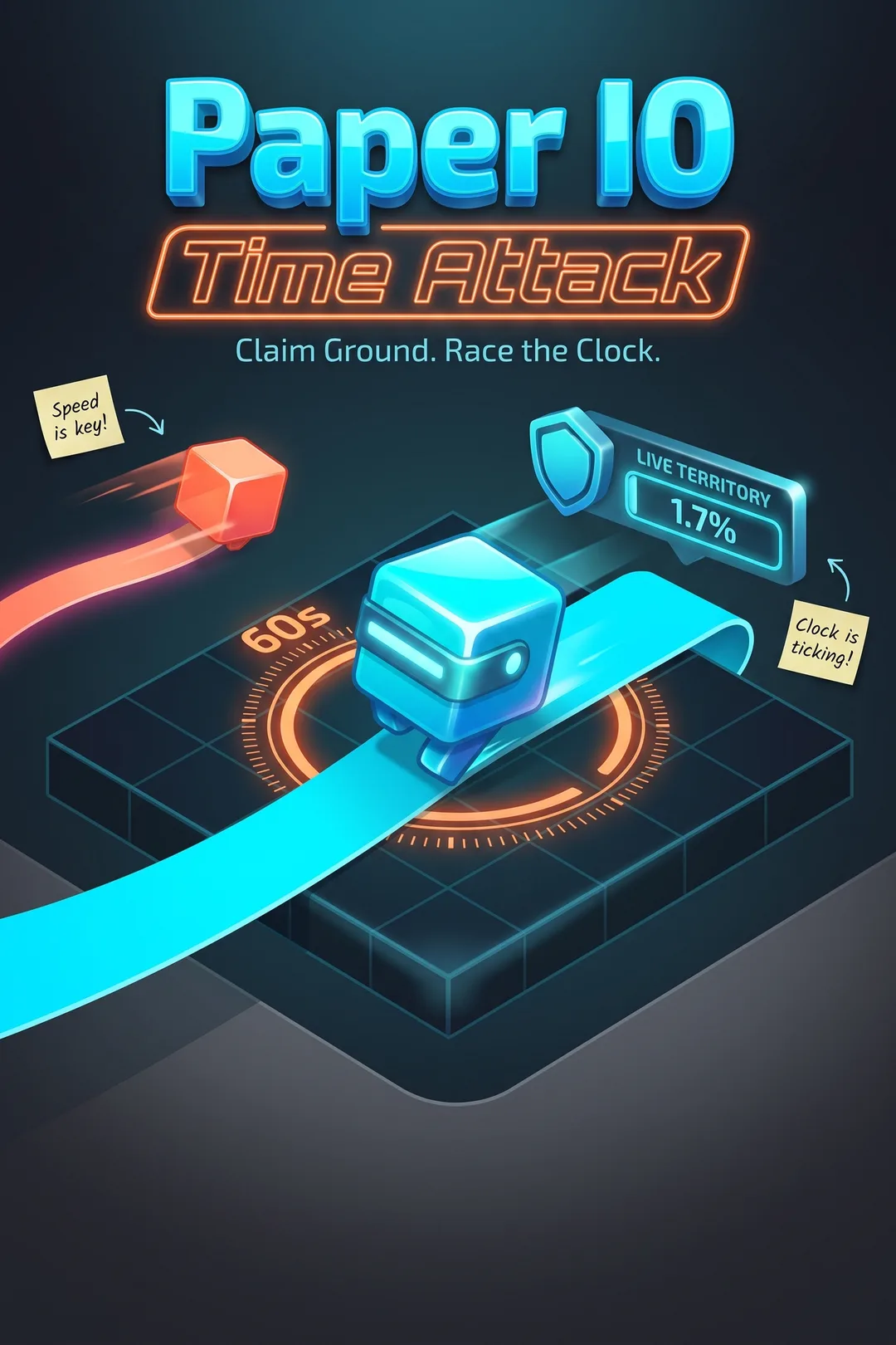 Paper IO Time Attack