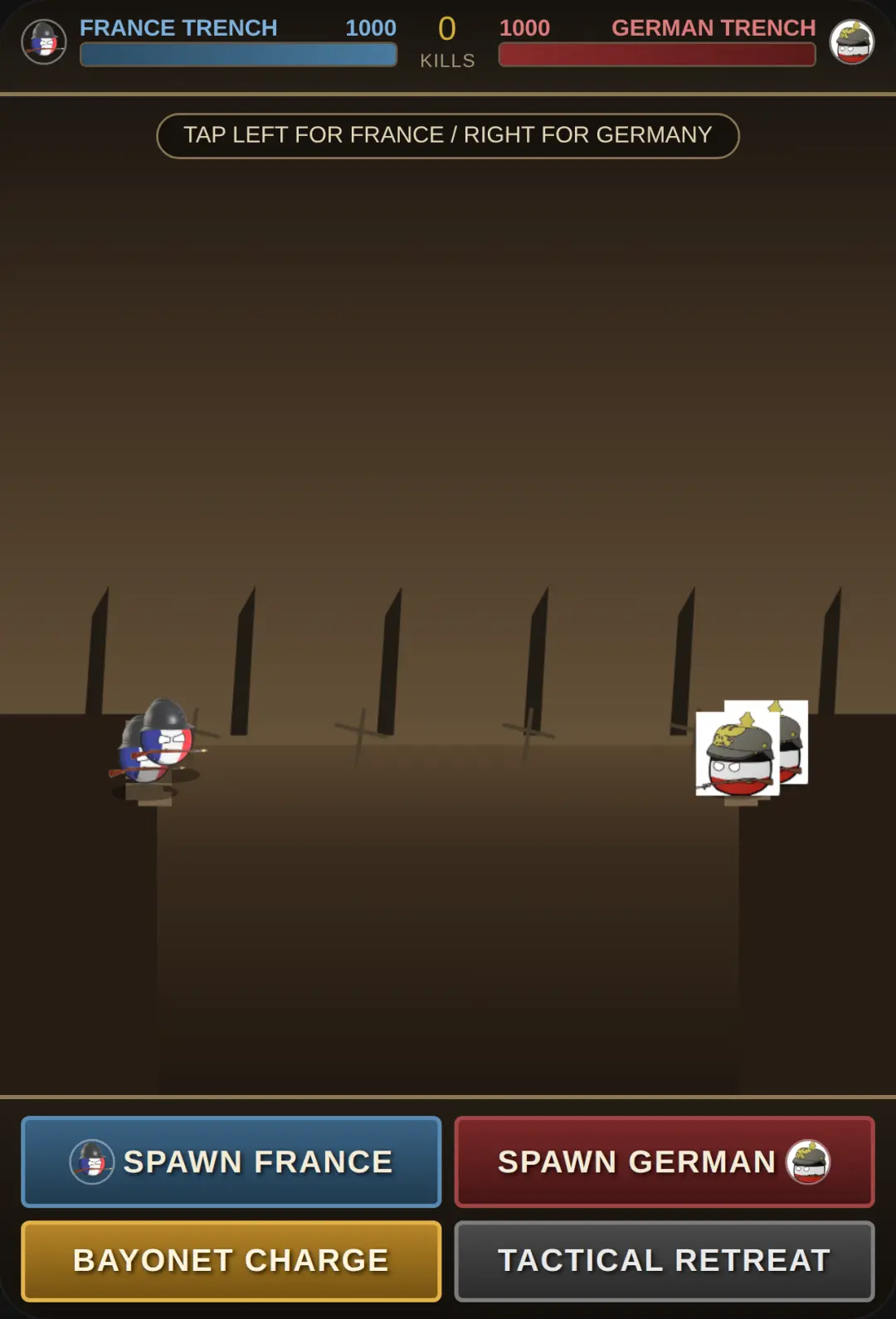 WWI Trench War - Countryballs cover