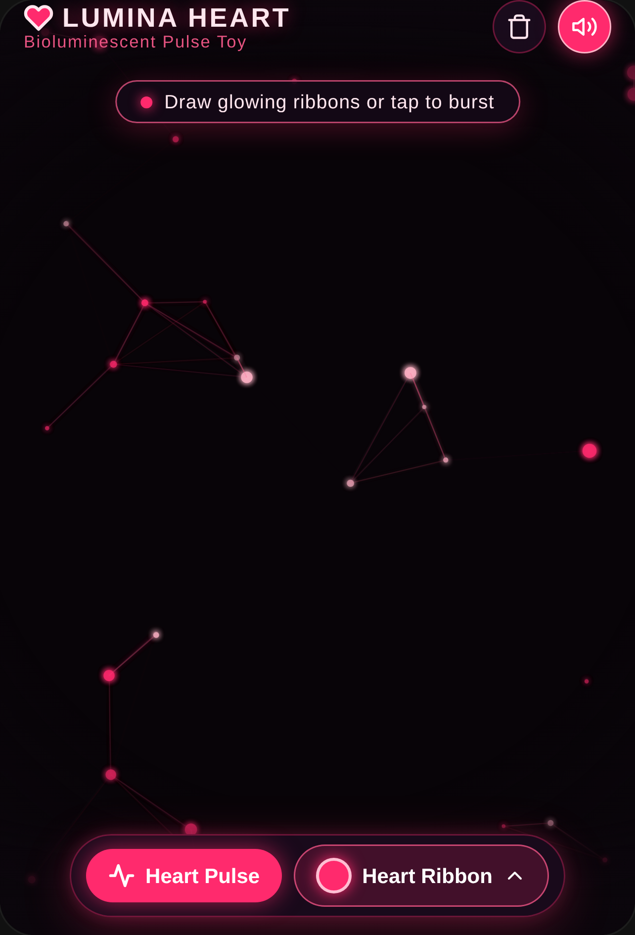 Lumina Heart — Bioluminescent Canvas cover