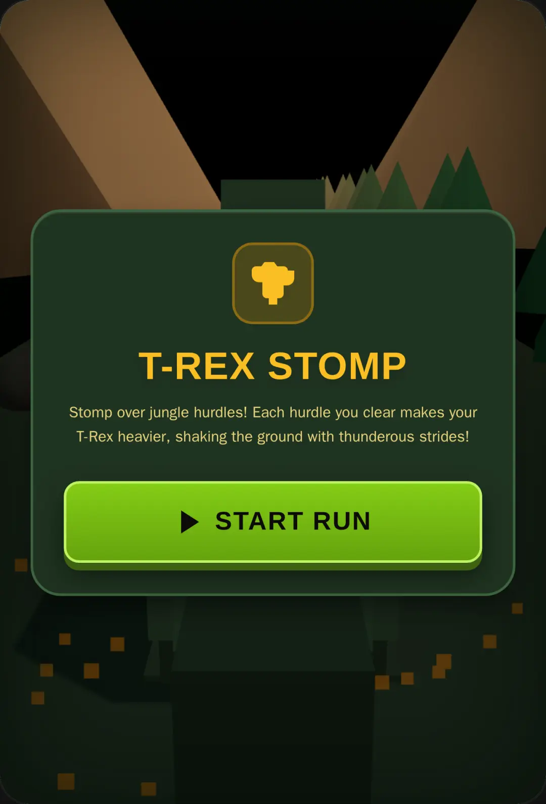 T-Rex Stomp Course cover