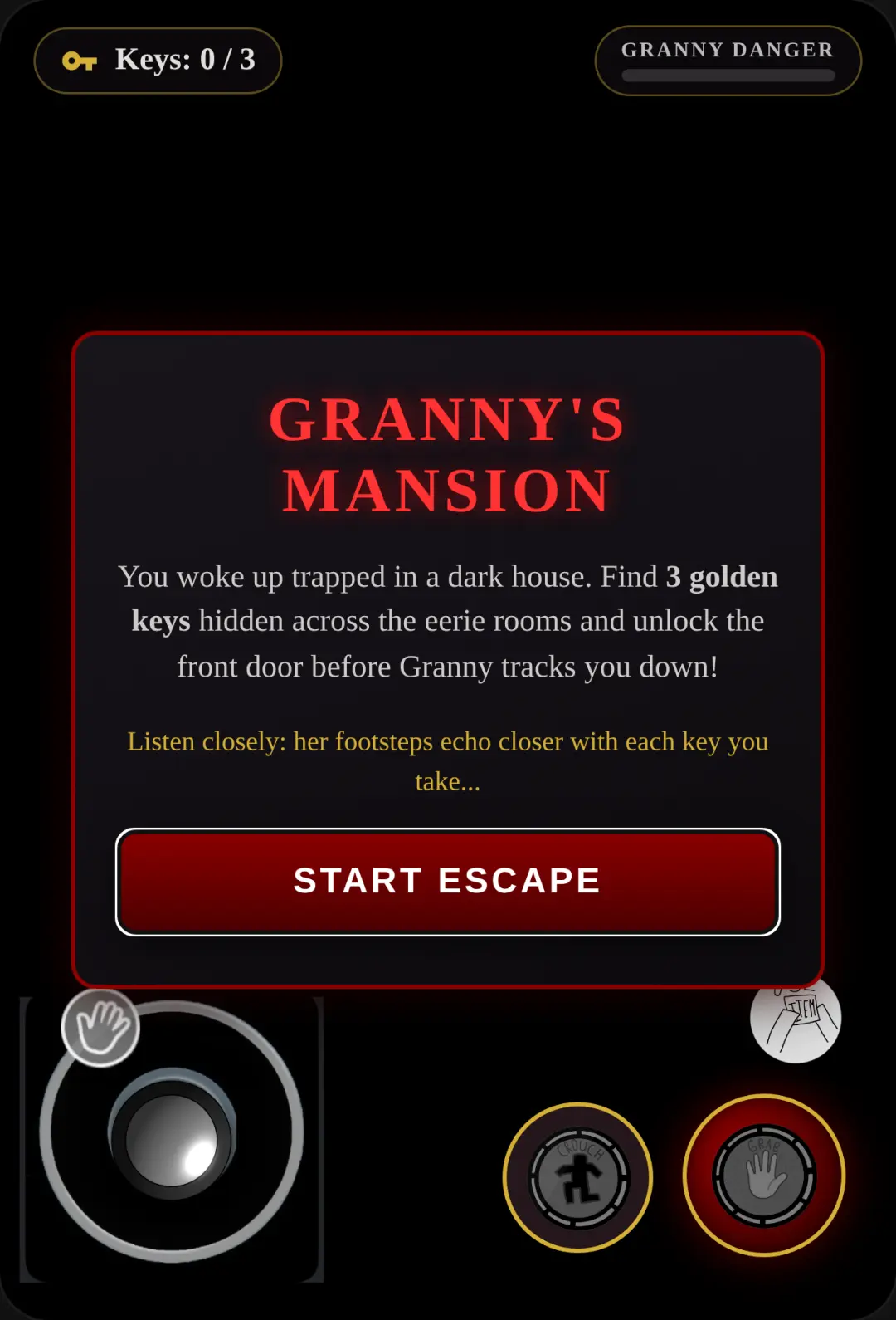 Granny Scary Escape 3D cover