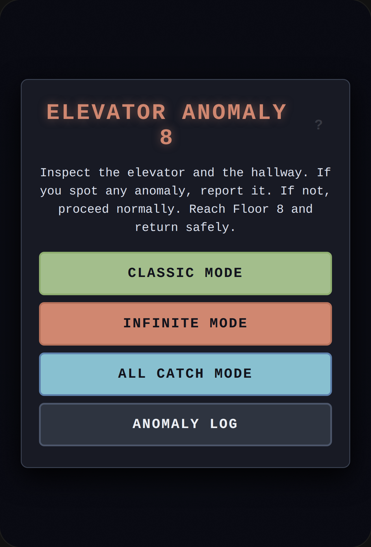 Elevator Anomaly 8 cover