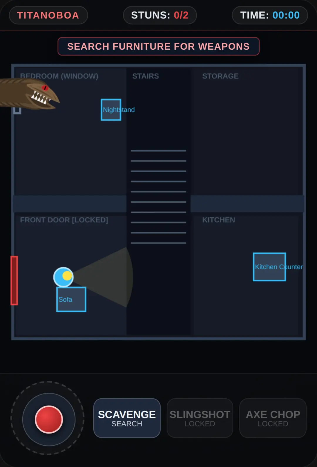 Giant Snake: Upstairs Stun Run cover
