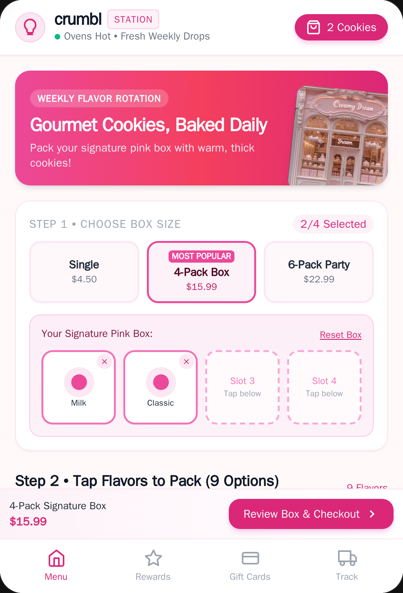 Crumbl Cookie Station & Live Delivery cover