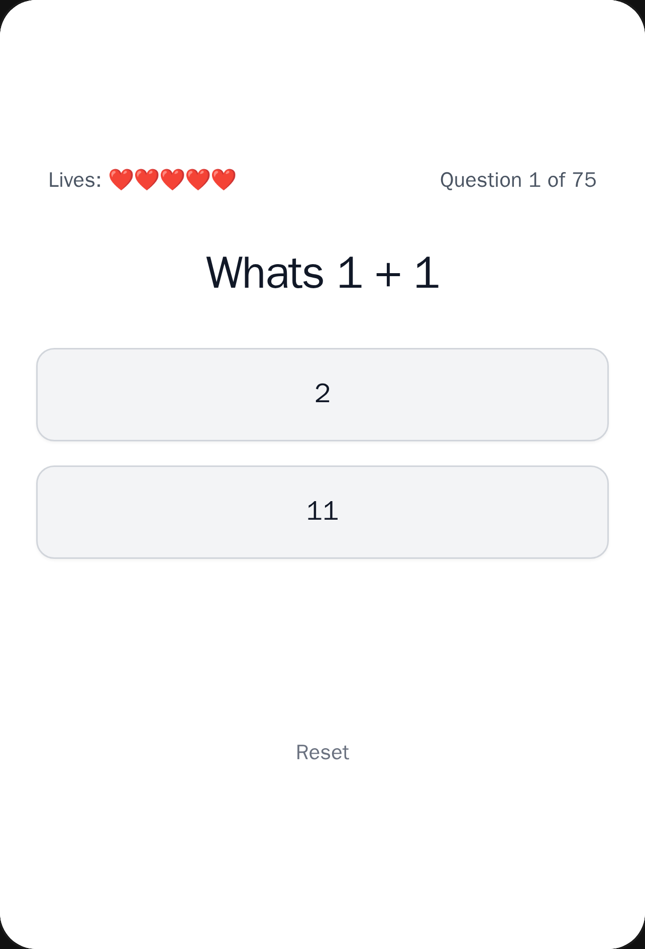 Quiz Game cover