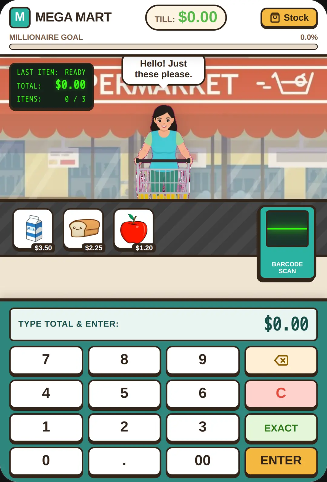 Mega Mart Millionaire cover
