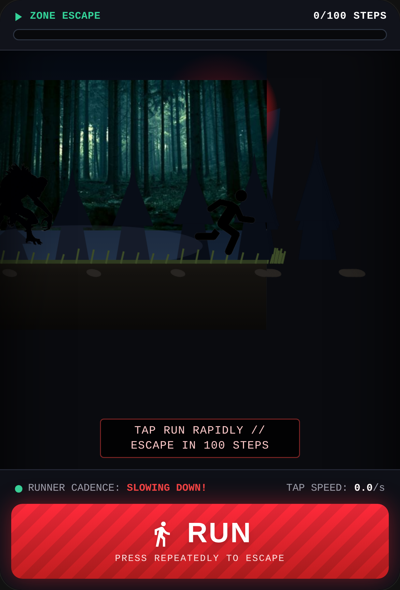 100 STEPS ESCAPE: INFINITE RUNNER cover