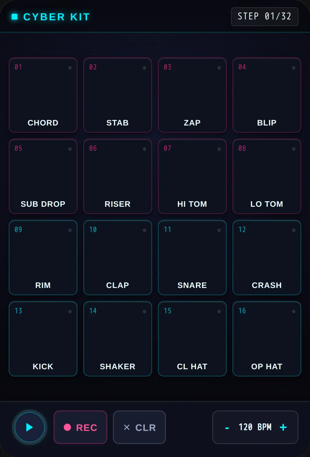 Cyberpunk Beat Pad cover