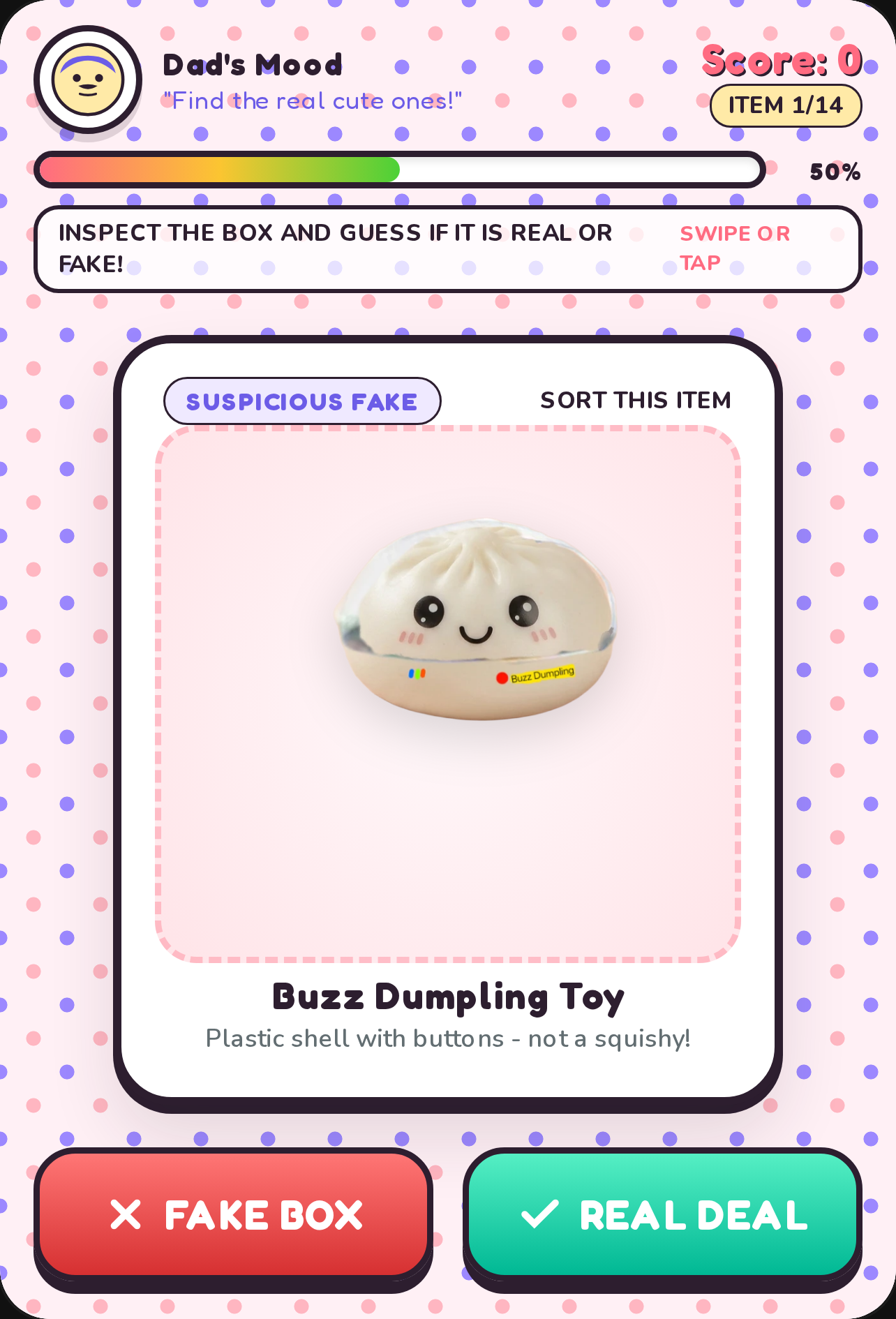 Real or Fake Dumpling Hunt cover