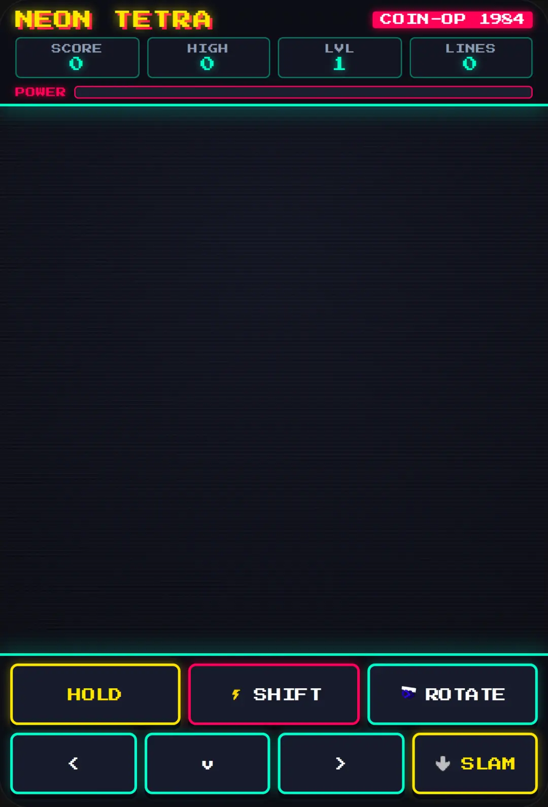 NEON TETRA ARCADE cover