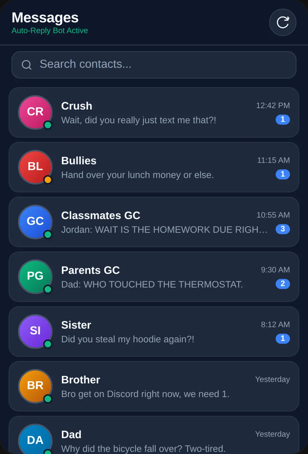 Messages cover
