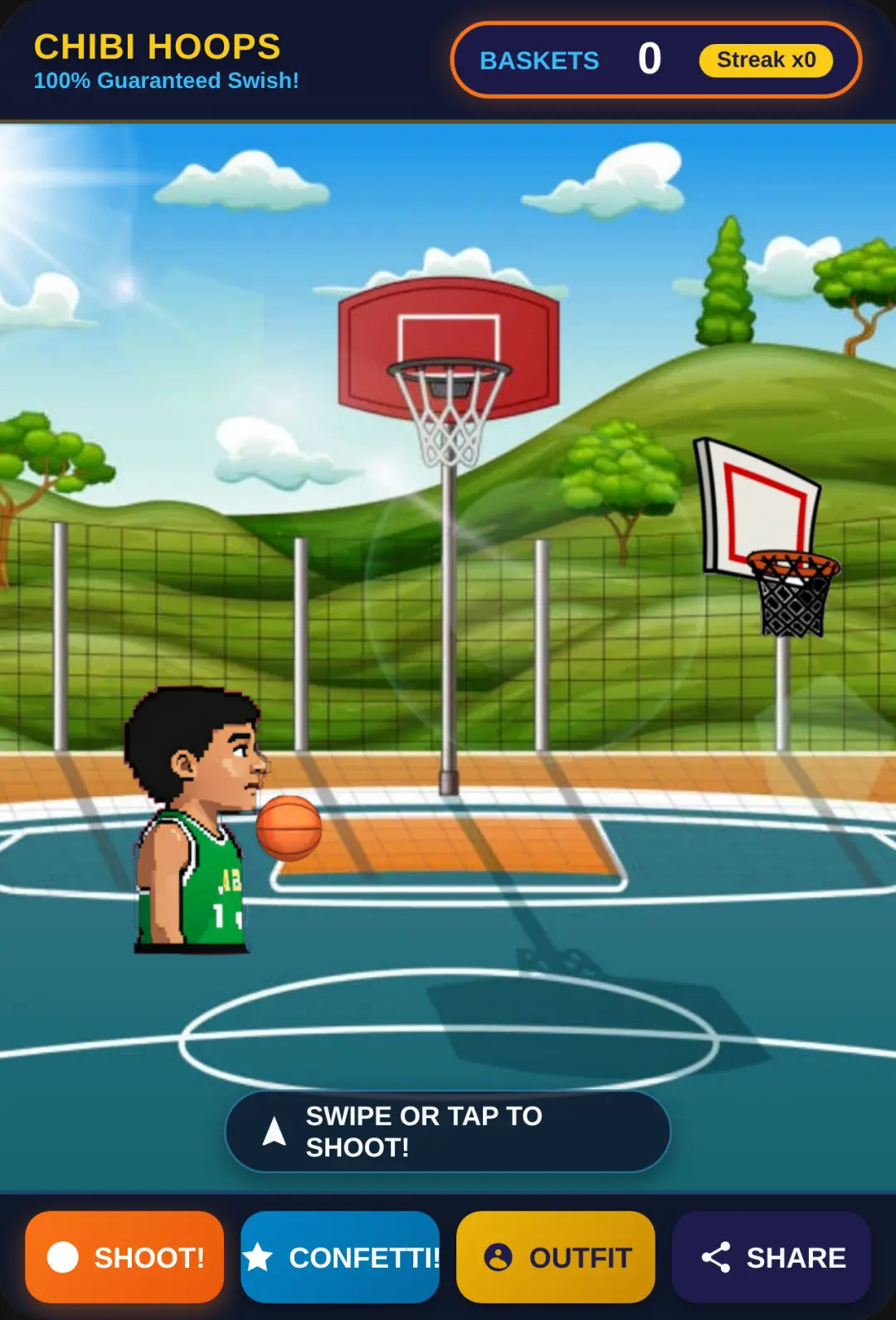 Chibi Hoops — Super Easy Basketball cover