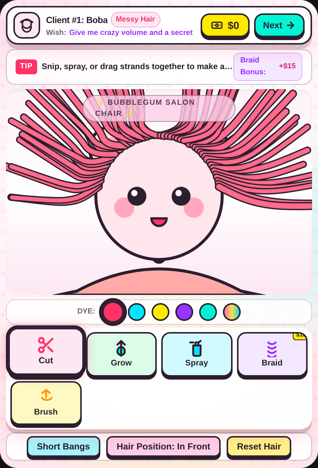 Bubblegum Hair Salon cover