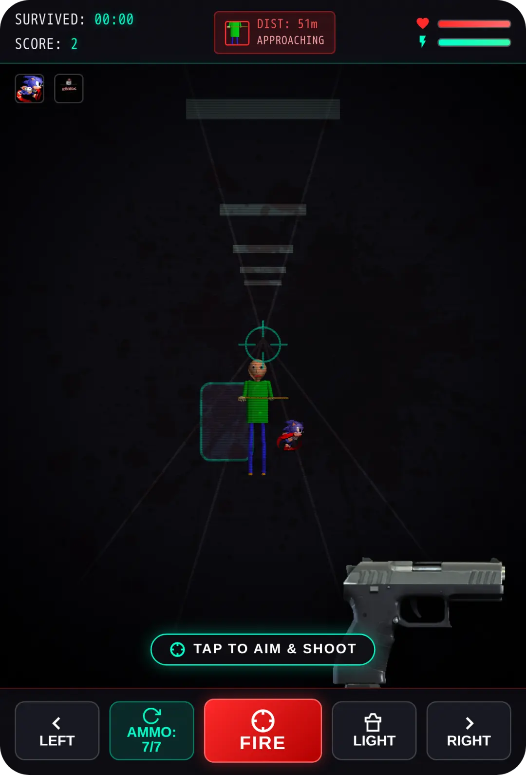 Baldi's Corridor: Survive the Night cover