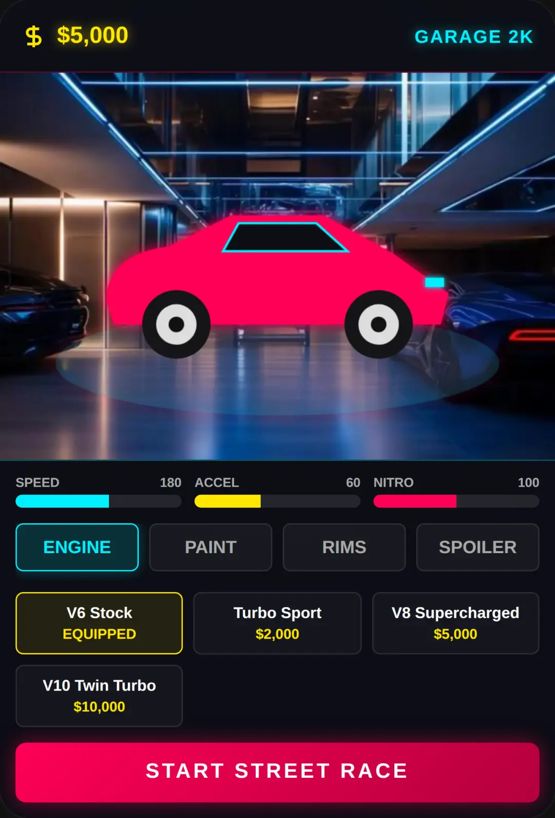 Car Tuner 2K - Neon Drift cover