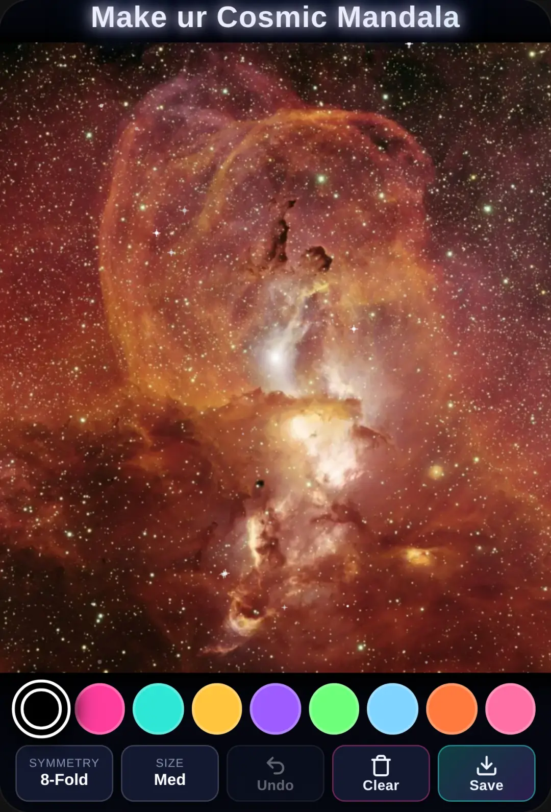 Make your Cosmic Mandala cover