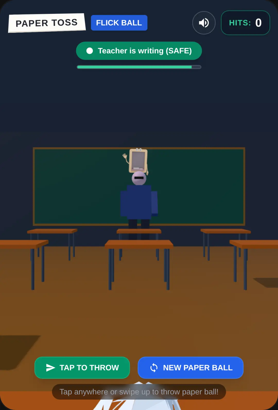 Paper toss game✨️💕 cover