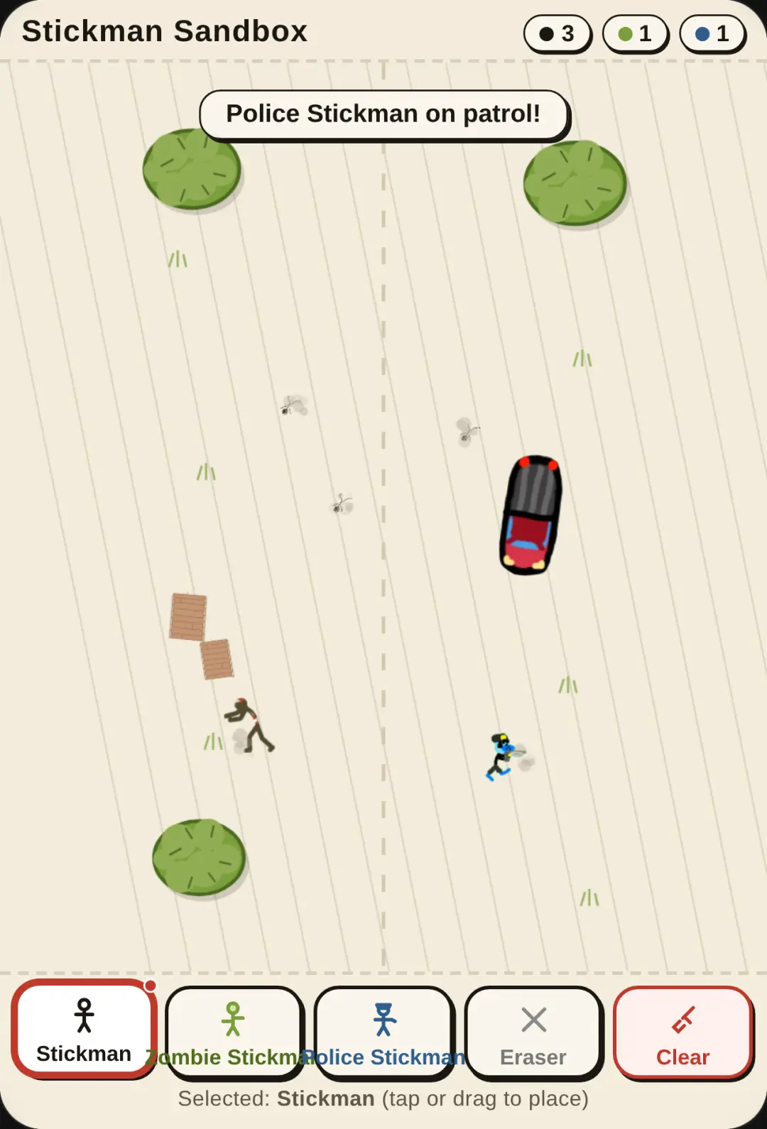 Stickman Zombie Sandbox 2 cover