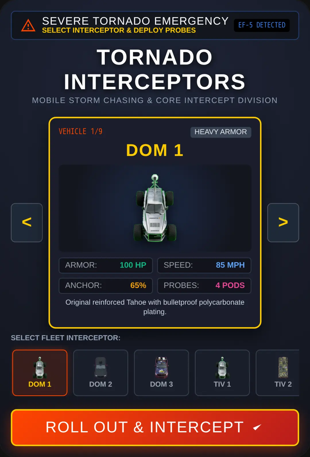 Tornado Interceptors cover