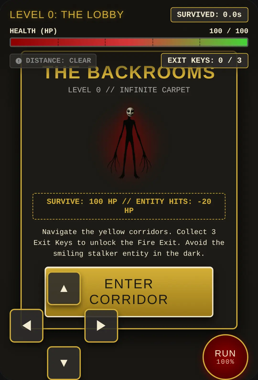 BACKROOMS: ENTITY SURVIVAL cover
