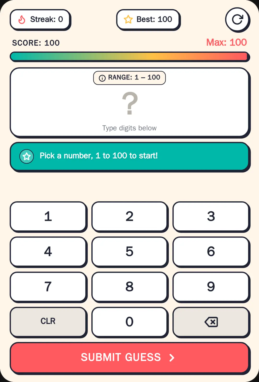 Number Hunt — Guess the Secret Number cover