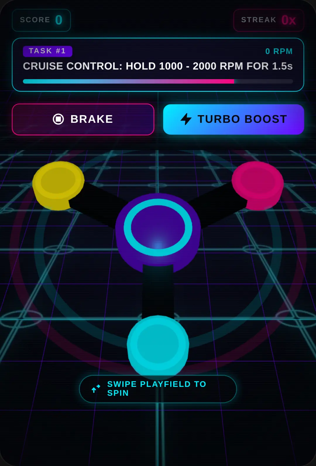 Cyber Neon Spinner 3D cover