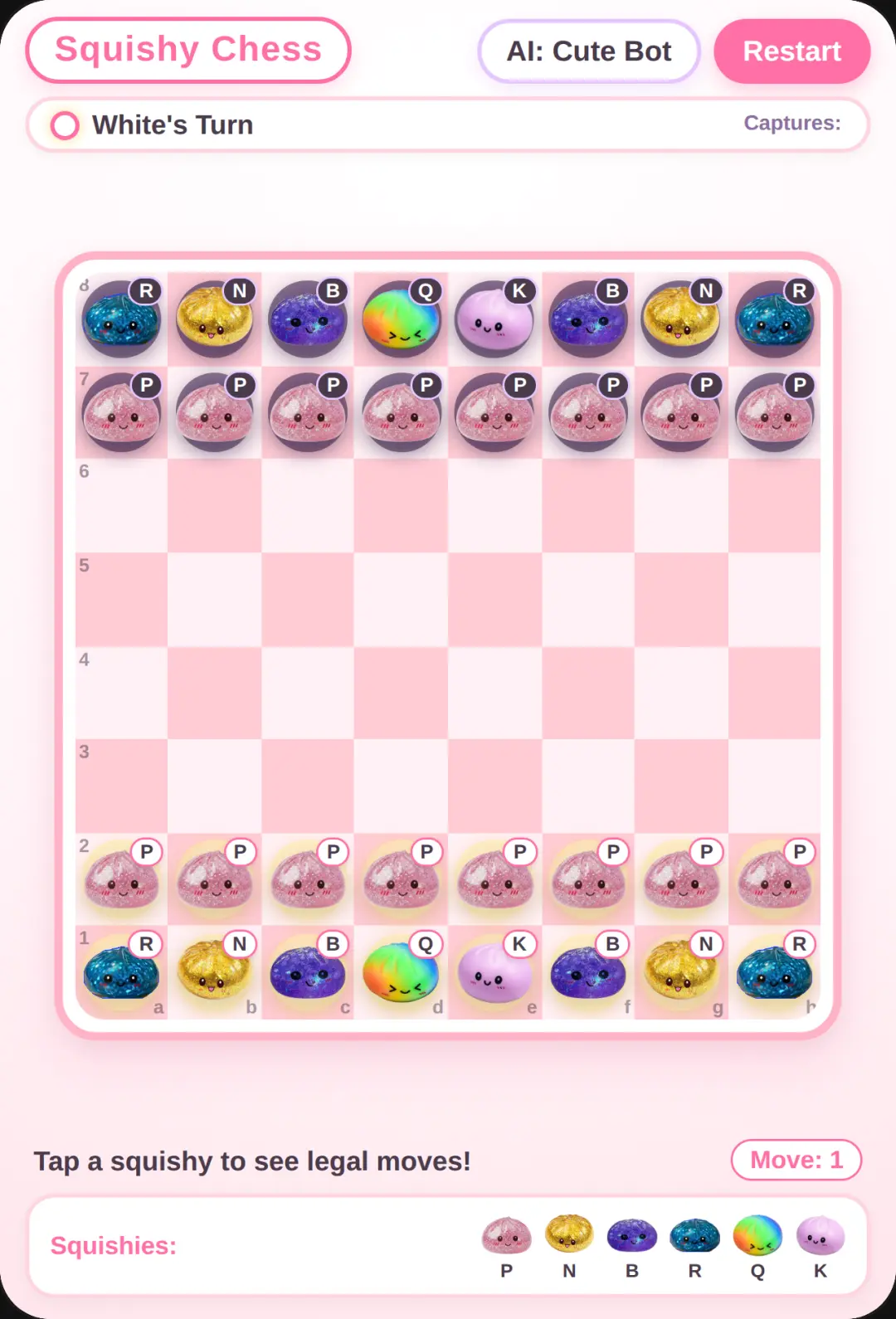 Glitter Squishy Chess cover