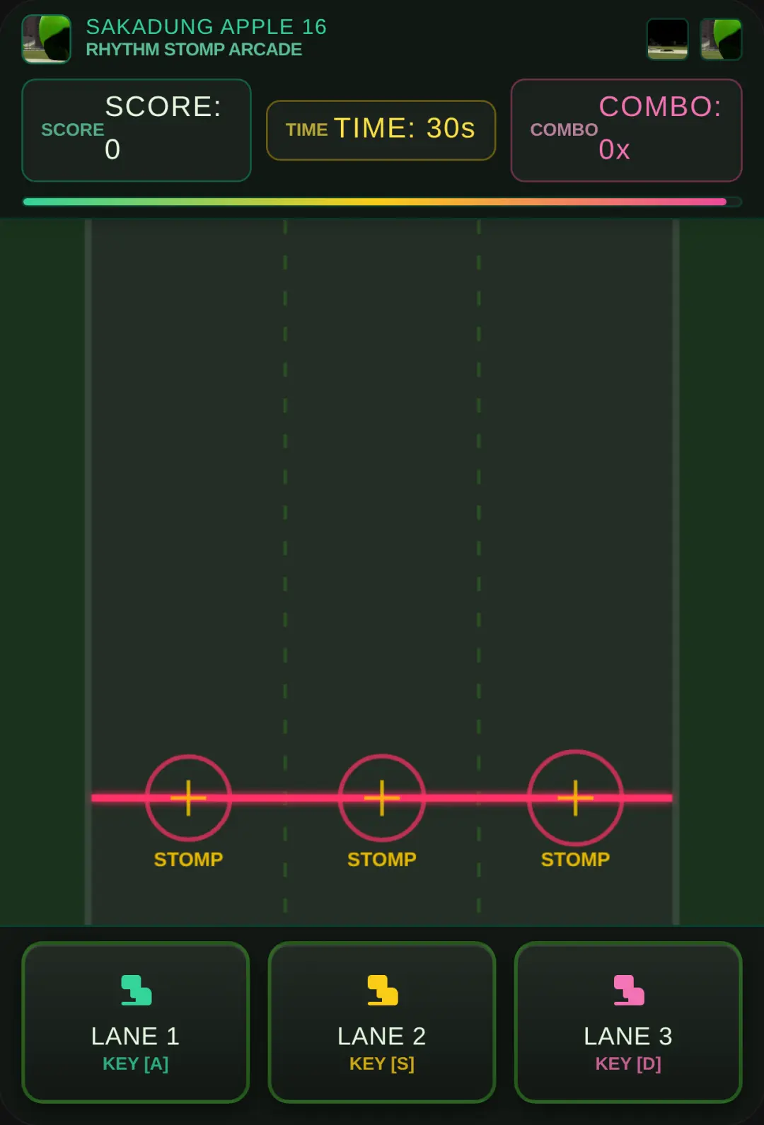 Sakadung Apple 16 - Rhythm Stomp cover