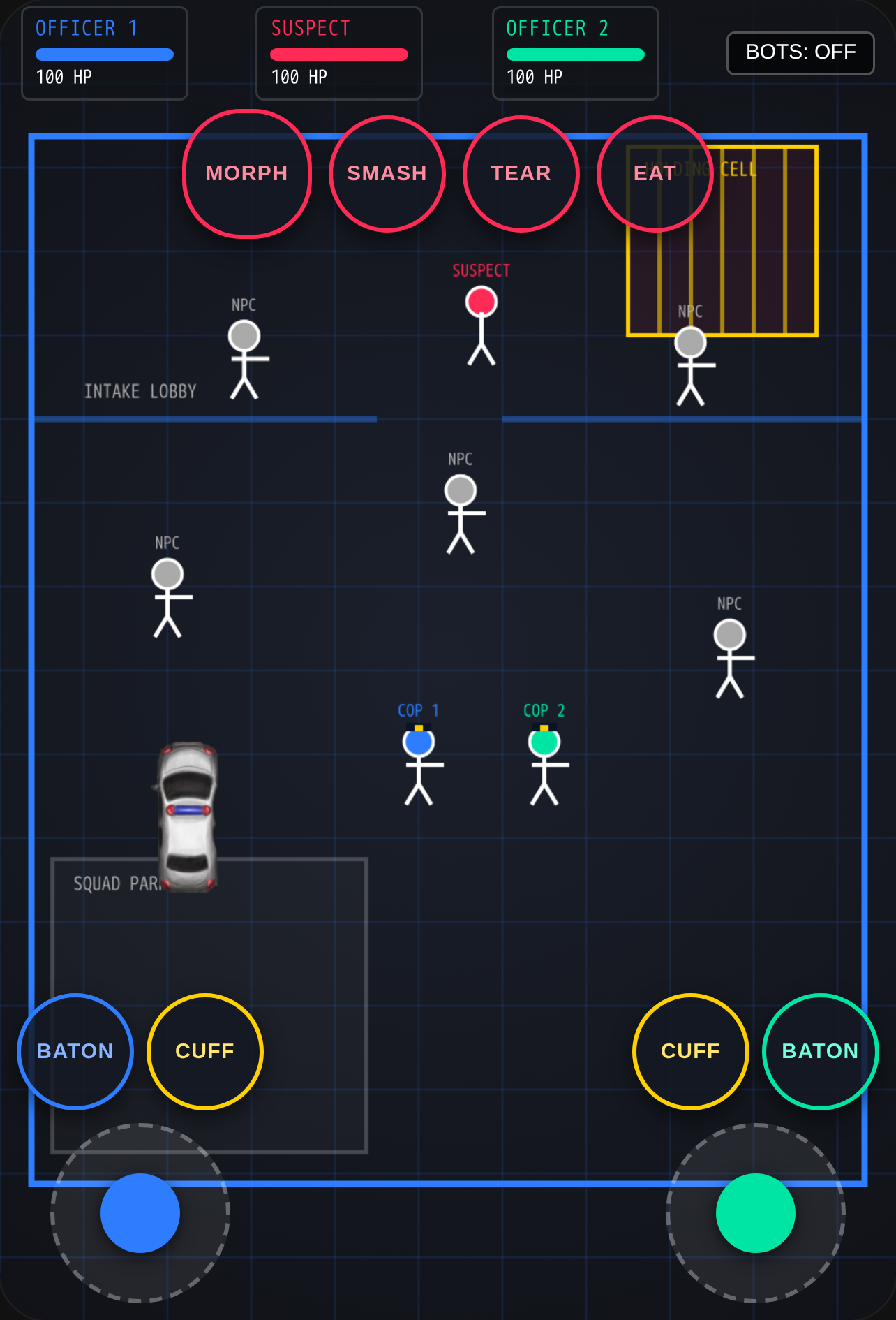 Stickman Police & Monster cover