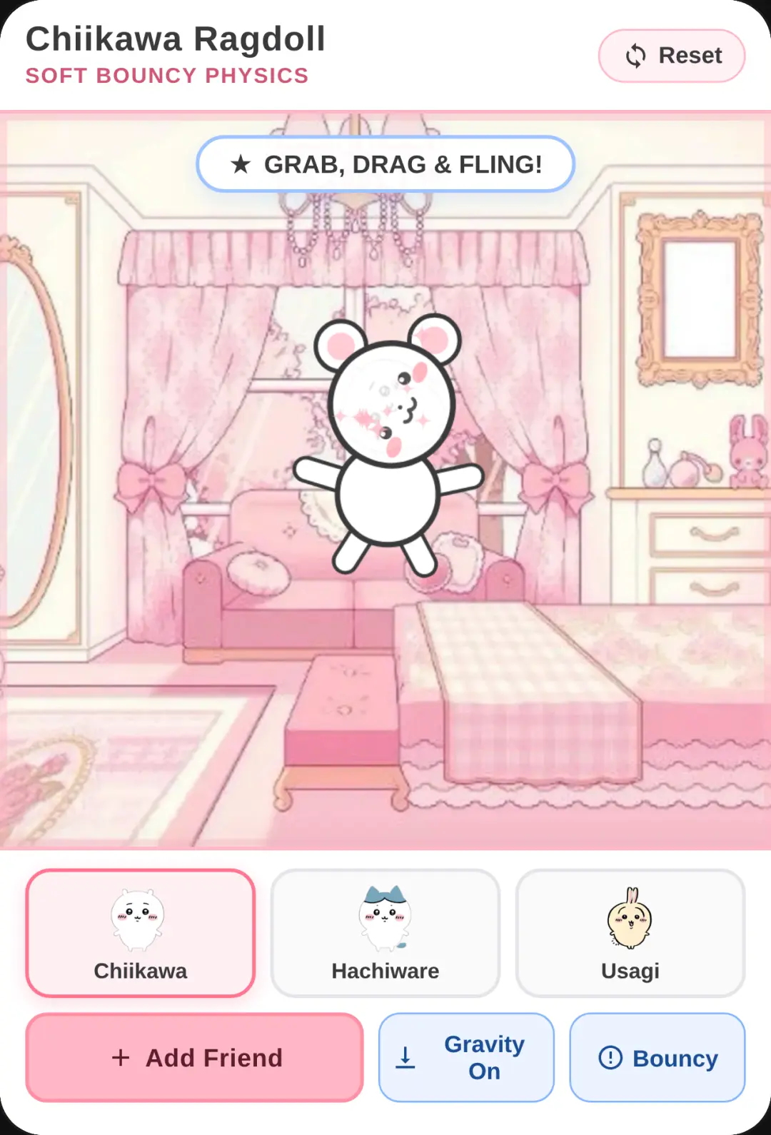 Chiikawa Bouncy Ragdoll cover