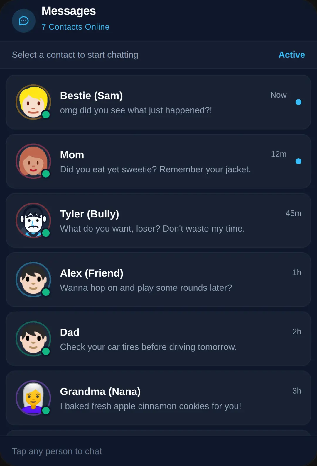 Messenger Simulator cover