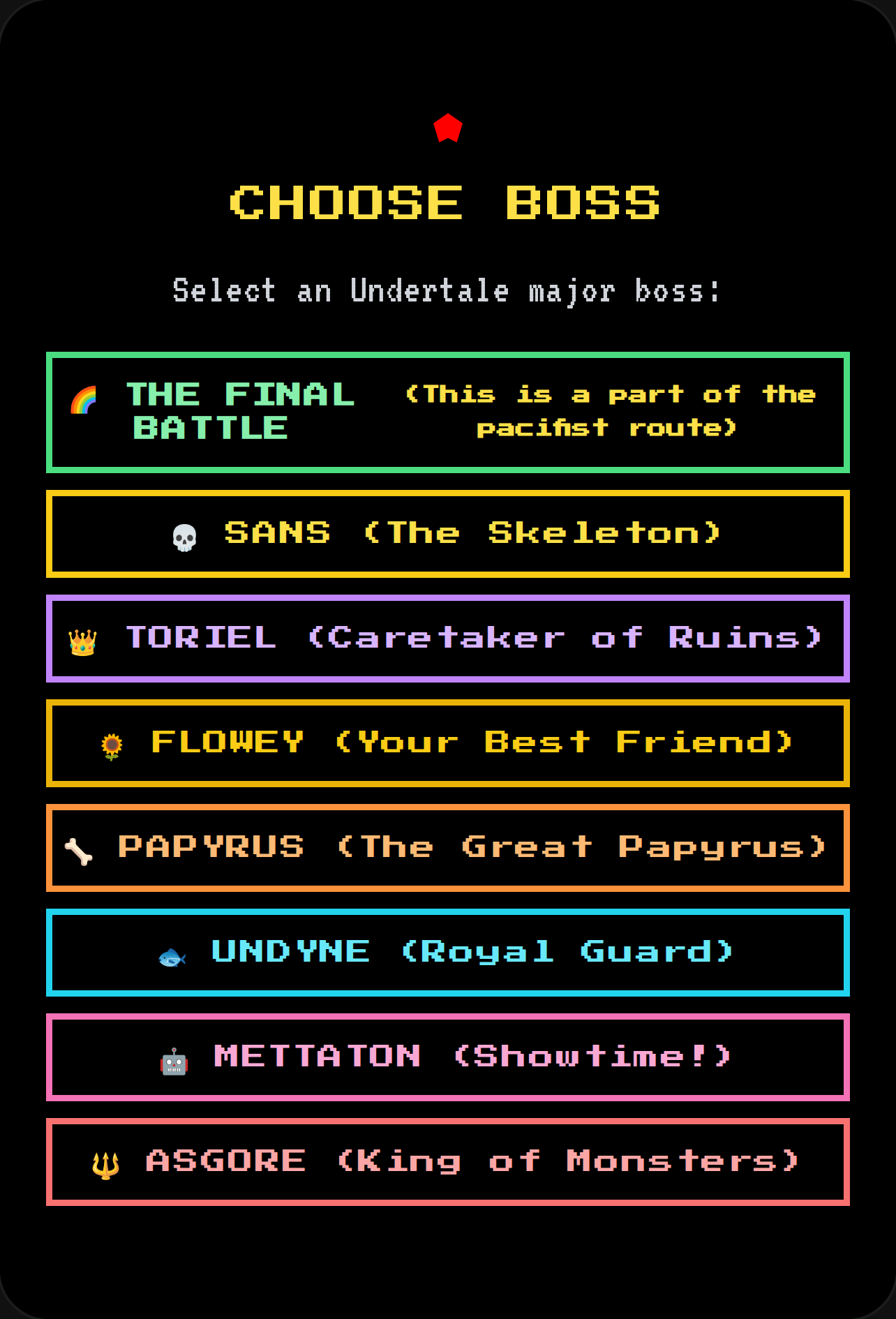 Undertale - Boss Battles cover